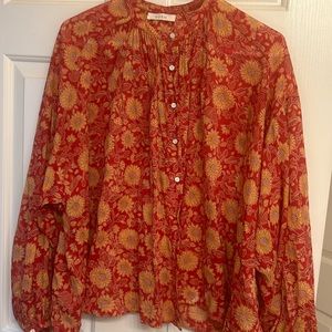 Doen Jane blouse in desert bloom